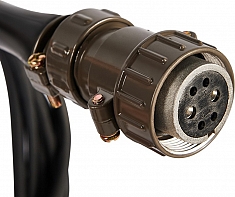 Разъем электрокабеля нагревателя гидравлических стыковых сварочных аппаратов для пнд труб Gas Fusion Red-400 (220 V)