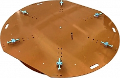 Зажим для коротких втулок под фланец ПНДело Делохват-1600 Зажим для коротких втулок под фланец ПНДело Делохват-1600