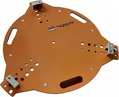 Зажим для коротких втулок под фланец ПНДело Делохват-315 Зажим для коротких втулок под фланец ПНДело Делохват-315