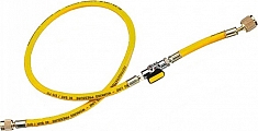 Желтые напорные шланги с шаровым краном для хладагентов R410A, R32 Rothenberger Plus 5/16 SAE